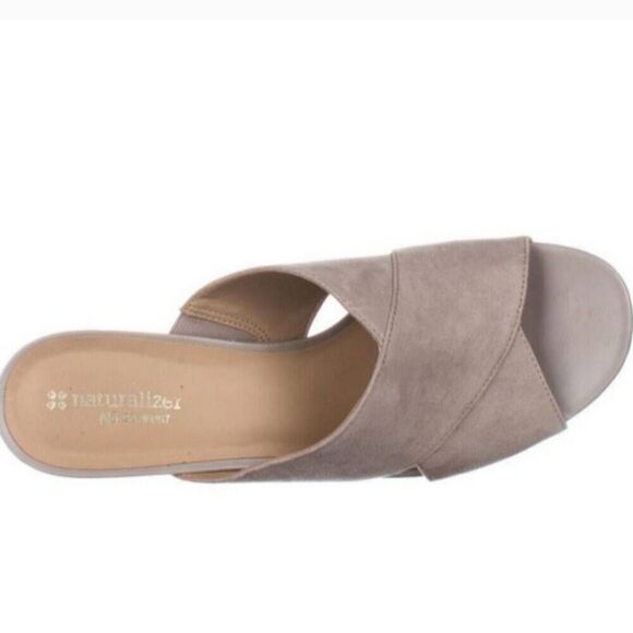 Naturalizer Women Arielle Crisscross Slip-on  Sandals Size 8 - Picture 3 of 14